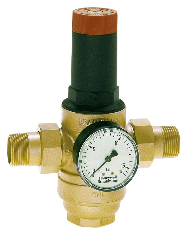 High pressure reducing valves D06FH Honeywell Braukmann