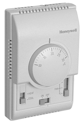 Fancoil thermostat T637 Serie Xe70 Honeywell 2 pipes