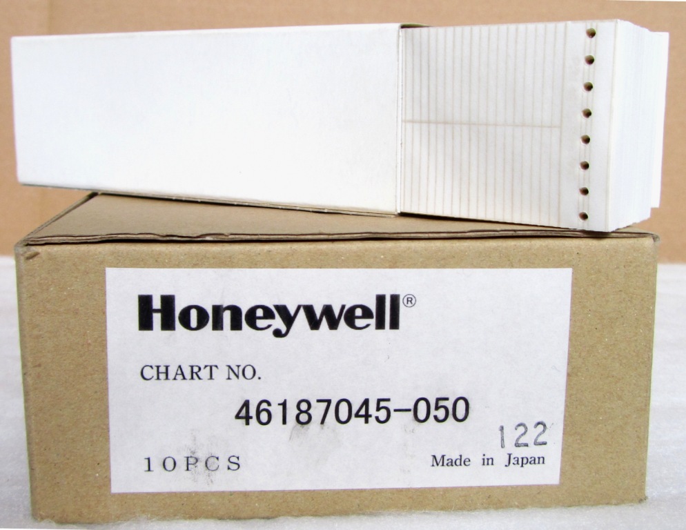 Fanfold chart paper 46187045-050 Honeywell