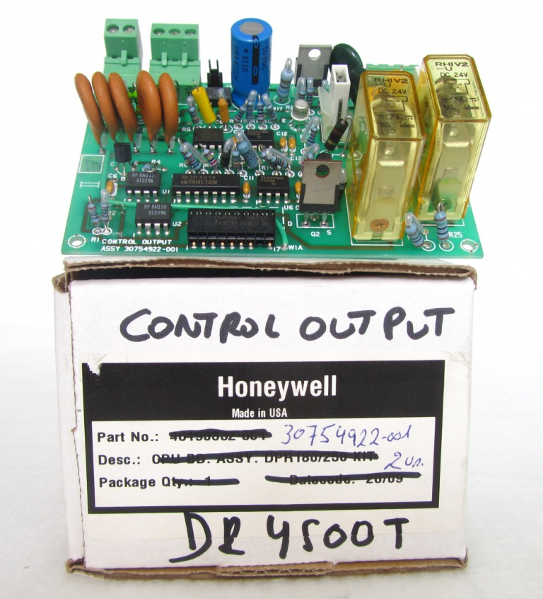 Control output 30754922-001 Honeywell