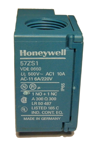 limit switch honeywell 57ZS1