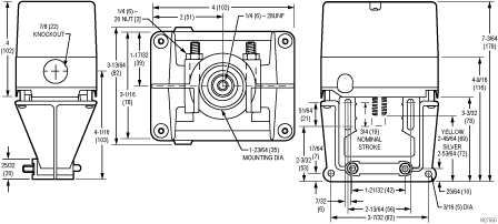ML7984A4009 Honeywell actuator - Item1