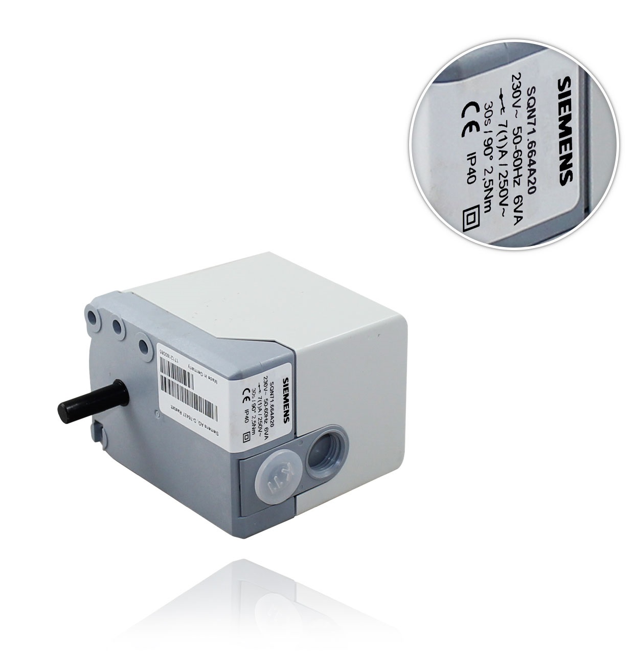 SQN71.664B20 Siemens Damper Actuator