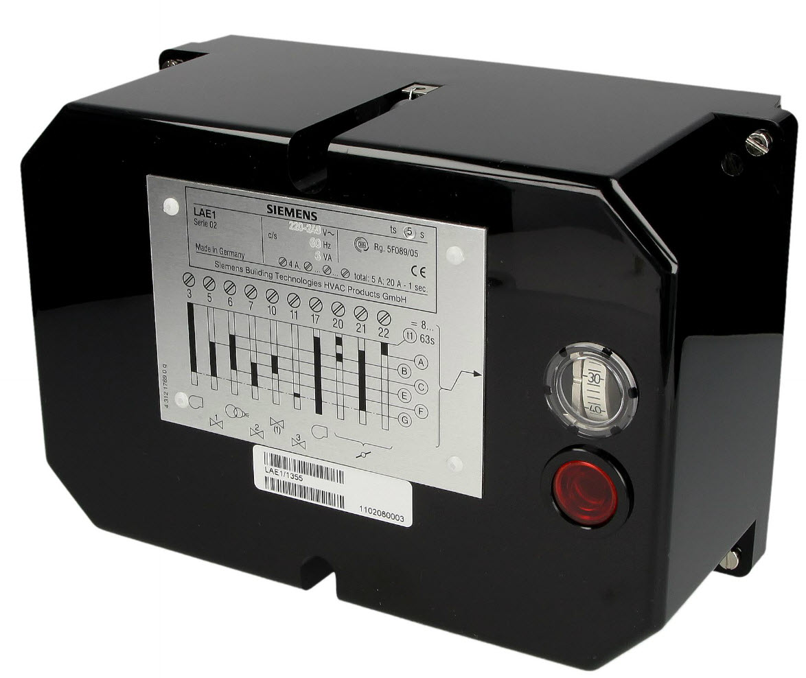 Siemens LAE1 oil flame burner controller