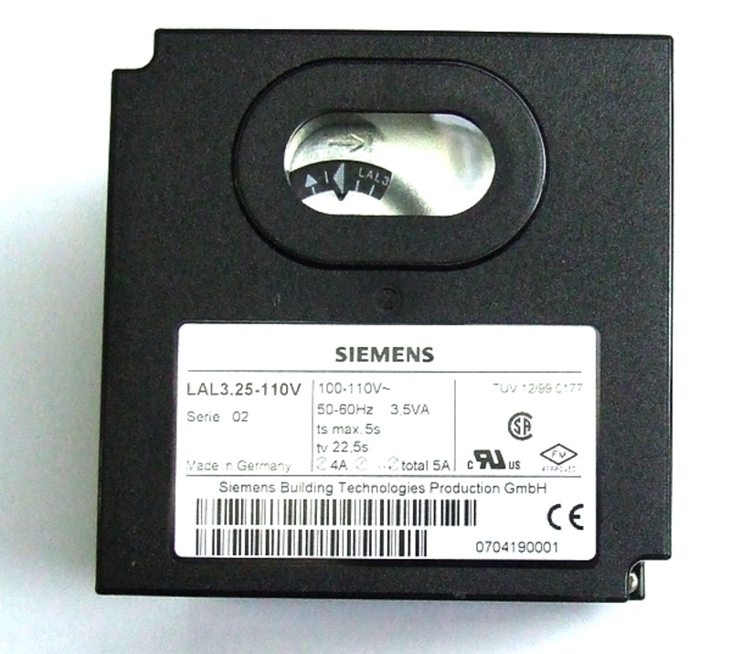 Controlador de flama Siemens LAL3.25 /LAL3.25-110v