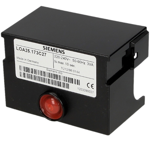 Controlador de llama Siemens LOA25.173C27
