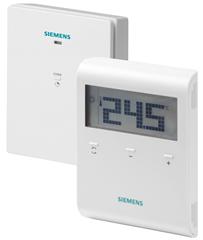 wireless digital thermostat siemens rde100.1rfs