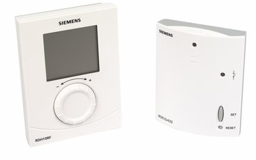 White Plastic Siemens Room Thermostat RDF600T at best price in